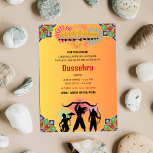 DUSSEHRA Ravan Dahan och Ram Leela Inbjudningar