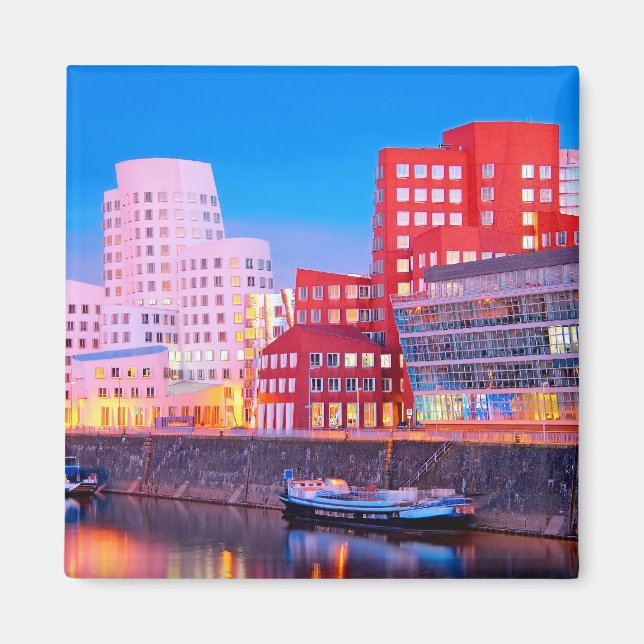 Düsseldorf 02A Magnet (Framsidan)