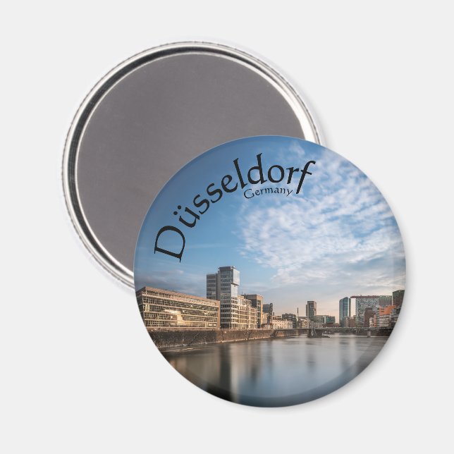 Dusseldorf Souvenir Magnet (Front/Back)