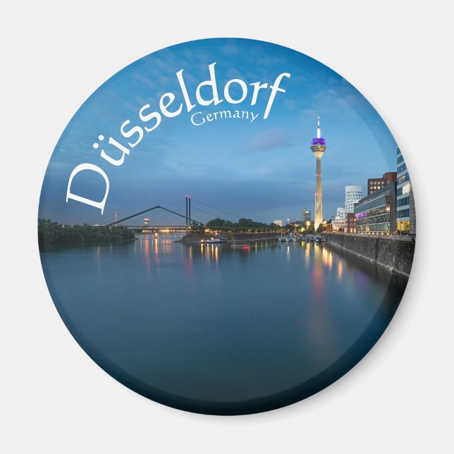 Dusseldorf Souvenir Magnet (Framsidan)