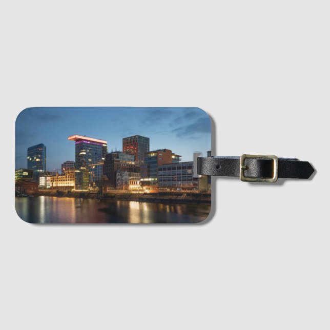 Düsseldorf Tyskland Bagagebricka (Framsida horisontal)