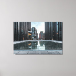 Düsseldorf Tyskland Canvastryck