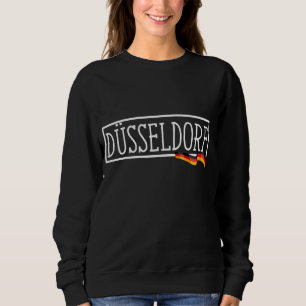 Düsseldorf Tyskland Deutschland Tyska Deutsch Wome T Shirt