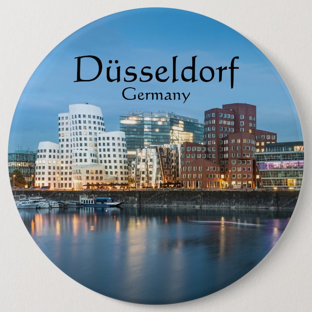 Düsseldorf Tyskland Knapp (Framsida)