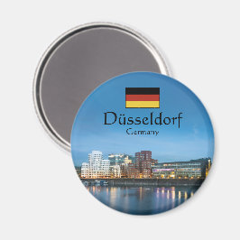 Düsseldorf Tyskland Magnet