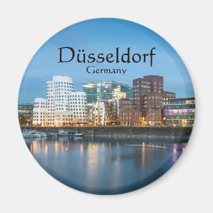 Düsseldorf Tyskland Magnet