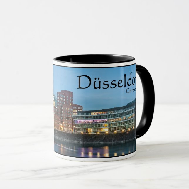Düsseldorf Tyskland Mugg (Framsida höger)