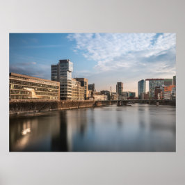 Düsseldorf Tyskland Poster