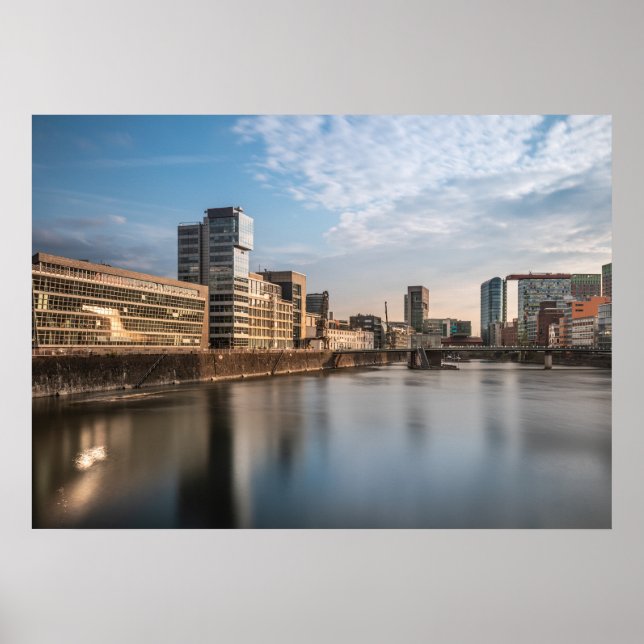 Düsseldorf Tyskland Poster (Framsidan)