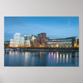 Düsseldorf Tyskland Poster