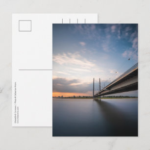 Düsseldorf Tyskland Vykort