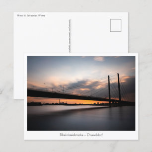 Düsseldorf, Tyskland Vykort