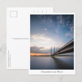 Düsseldorf Tyskland Vykort