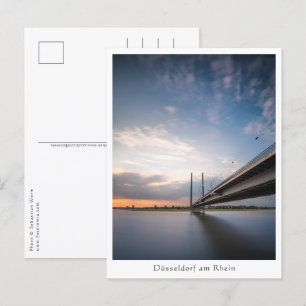 Düsseldorf Tyskland Vykort