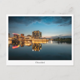 Düsseldorf Tyskland Vykort