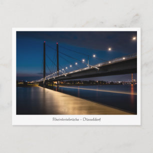 Dusseldorf Tyskland Vykort