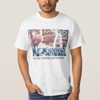 Dussin 3 uttrycker nedåt tee shirt