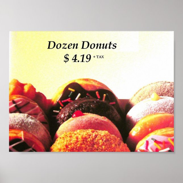 dussintals donationer poster (Framsidan)