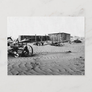 Dust Bowl 1935. Vykort