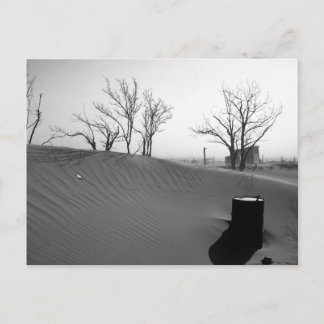 Dust Bowl Farm - Westerna Oklahoma 1936 Vykort