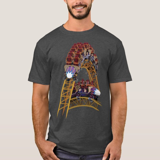 Dust Racers Duerande Design Universum Episk Univer T Shirt (Framsida)