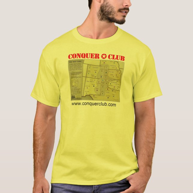 Dustbowl karta t-shirt (Framsida)