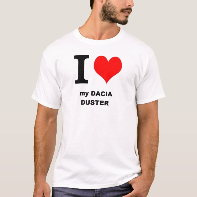 duster dacia love tee shirt (Framsida)