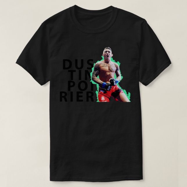 Dustin Poirier Power TShirt T Shirt (Design framsida)
