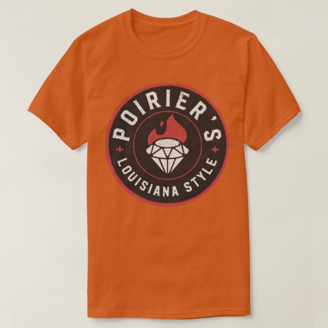 Dustin Poirier Style T Shirt (Design framsida)