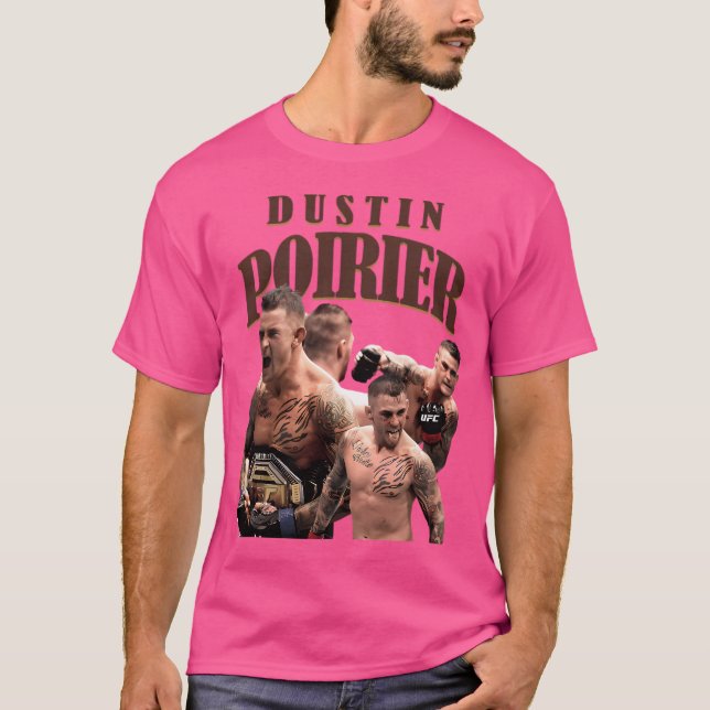 Dustin Poirier Warrior T Shirt (Framsida)