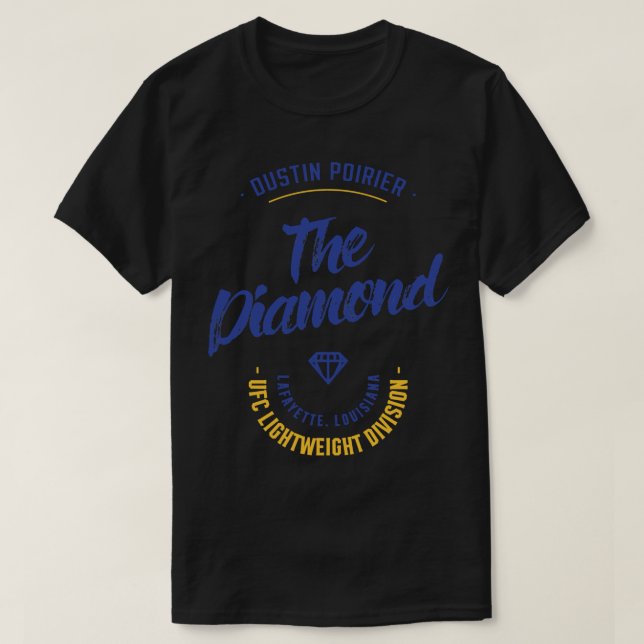 Dustin    PoirierTypography Badge 2 Classic T Shir Shirt (Design framsida)