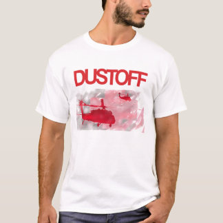 Dustoff över flaggatema (bekläda endast), tee shirt