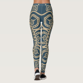 Dusty älskare-design med fullt Mandala-bild Yoga Leggings