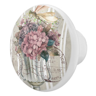 Dusty and rustic decoratived botanical Stripped Knopp