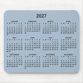 Dusty Blue 2027 Kalender Musmatta