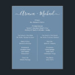 Dusty Blue and White elegant Simple brudens sida Flygblad<br><div class="desc">Fira ditt nära Brudens sida med vårt Anpassningsbar Minimal Dusty Blue White Simple Brudens sida Card: En Chic och tidslös hyllning till dina sansade assistenter. Vi presenterar vår krävande Anpassningsbar Minimalist Dusty Blue White Simple Brudens sida Card - en elegans och enkelhet som betalar heder åt de omhuldade individer som...</div>