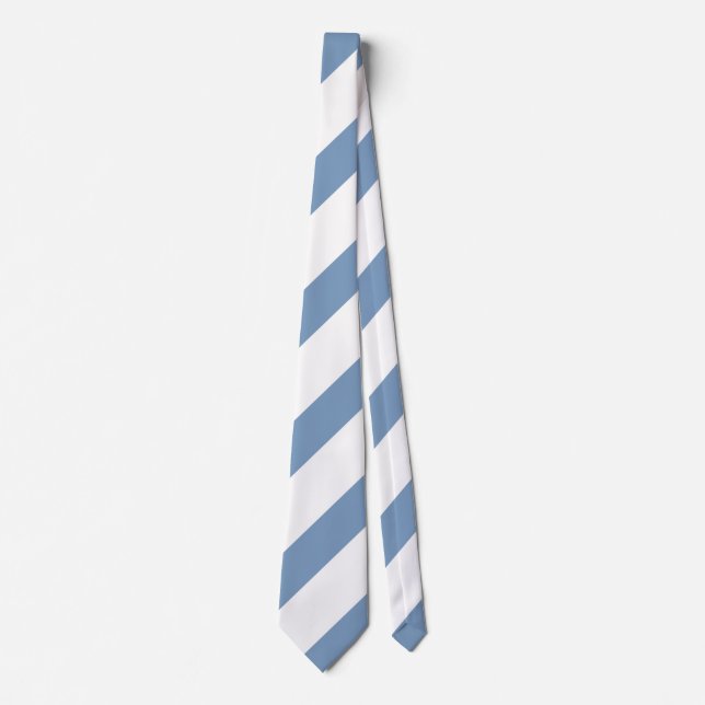 Dusty Blue and White Stripes  Slips (Framsida)