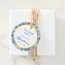 Dusty Blue Baptism Tack