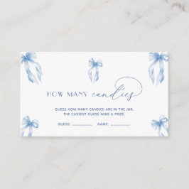 Dusty Blue Bow gissar hur många kanoner som spelar Tilläggskort