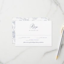 Dusty Blue Bröllop Food Allergy Diet Restriction