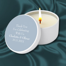 Dusty Blue Bröllop Scented Soy Vax