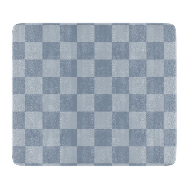 Dusty Blue Checkerboard (Framsidan)