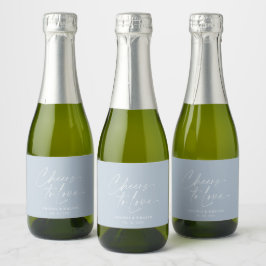 Dusty Blue "Cheers to Kärlek" Bröllop