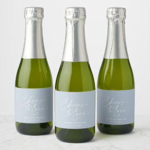 Dusty Blue "Cheers to Kärlek" Bröllop