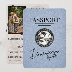 Dusty Blue Dominican Republic Pass Spara Datumet