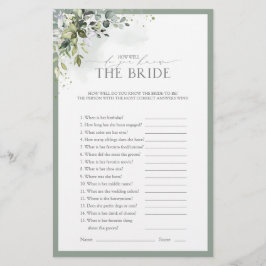 Dusty Blue Eucalyptus Blommigt Möhippa Game