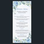 Dusty Blue Eucalyptus Greenery Guld Ram Middag Meny<br><div class="desc">Dusty Blue Eucalyptus Greenery Guld Ram Middag Menu,  Kontakta mig om du vill ha matchande objekt eller om du vill anpassa dig,   Ro ©</div>