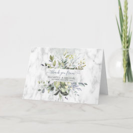 Dusty Blue Eucalyptus Greenery Succulent Tack Kort