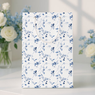 Dusty Blue Fint Konstblommigt Bröllop