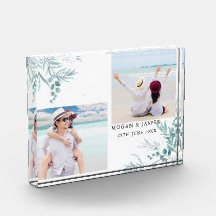 Dusty Blue Greenery Eucalyptus Löv Bröllop